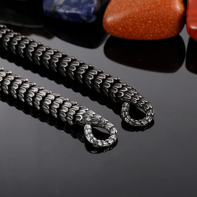 Vintage Snake Men Bracelets