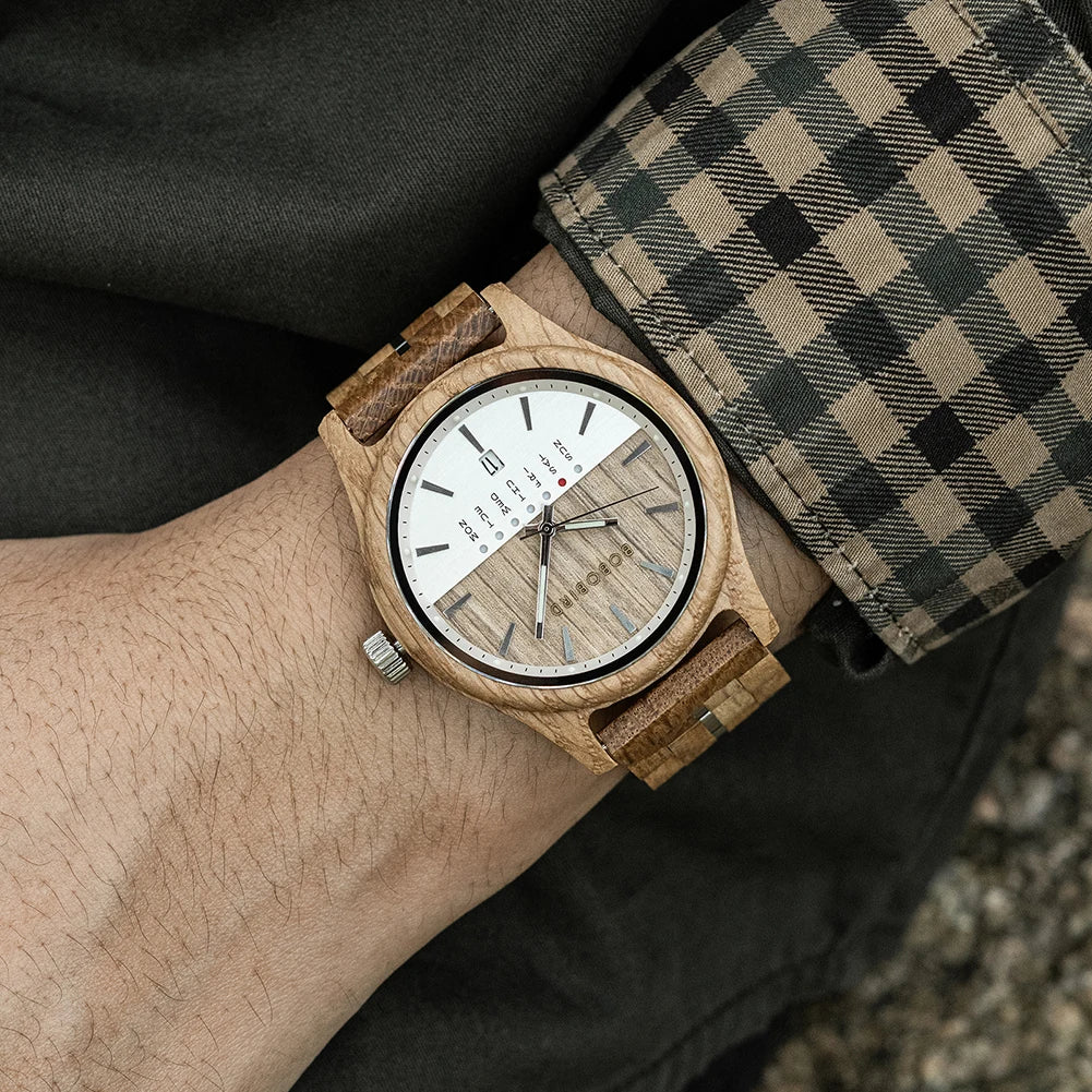 Classy Wooden Wristwatch
