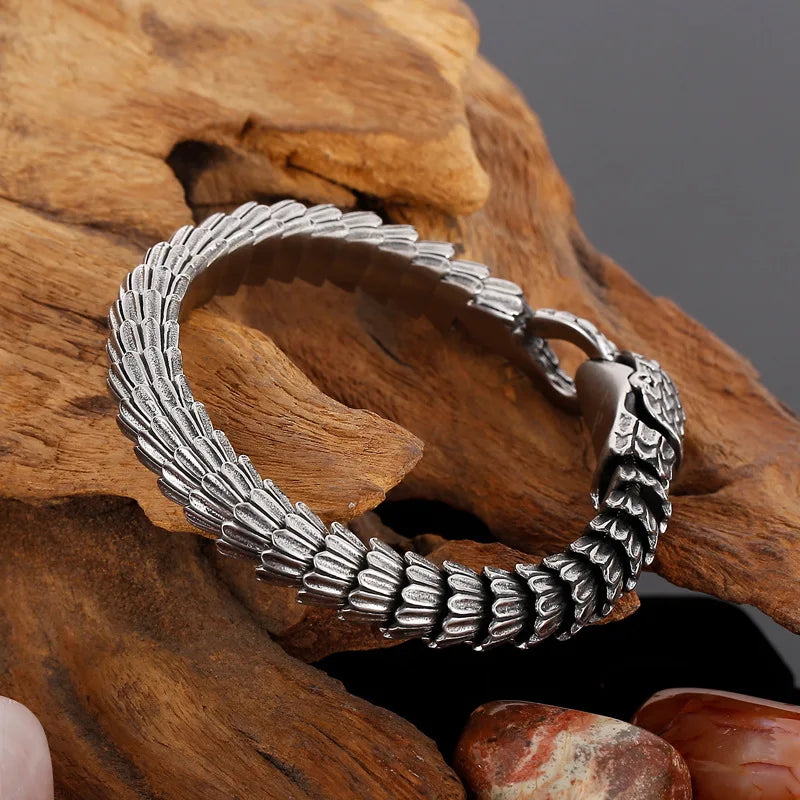 Vintage Snake Men Bracelets