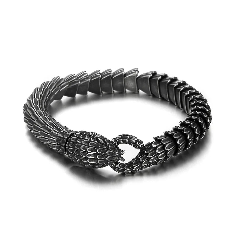 Vintage Snake Men Bracelets