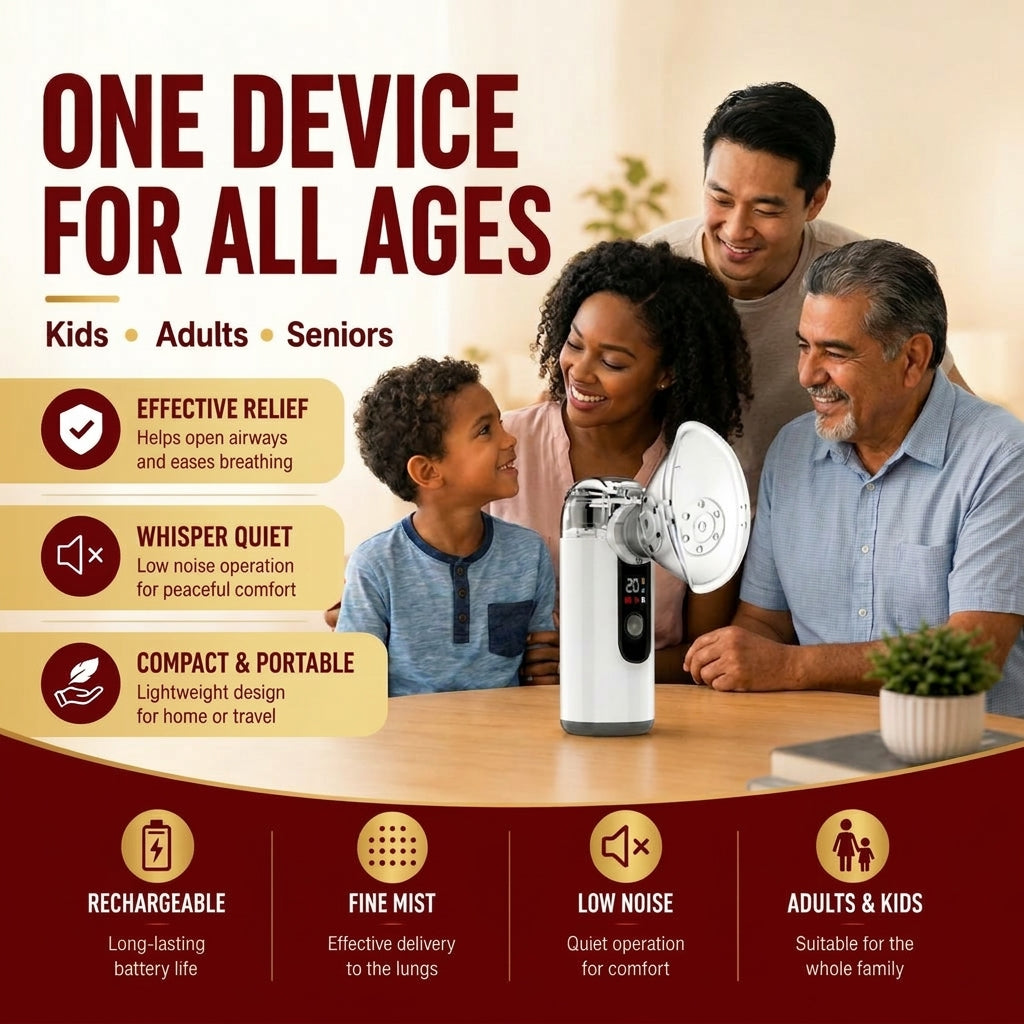 Portable Handheld Nebulizer